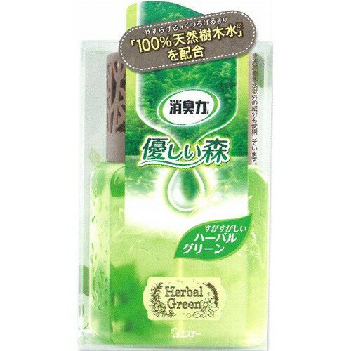 JAN 4901070123254 消臭力 優しい森 すがすがしいハーバルグリーン(300mL) エステー株式会社 日用品雑貨・文房具・手芸 画像