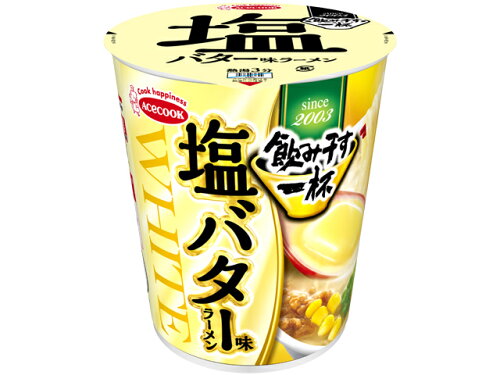 JAN 4901071247911 エースコック タテ型　飲み干す一杯　塩バター味ラーメン エースコック株式会社 食品 画像