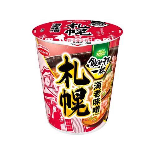 JAN 4901071296711 エースコック タテ型 飲み干す一杯 札幌 海老味噌ラーメン(12個入) エースコック株式会社 食品 画像