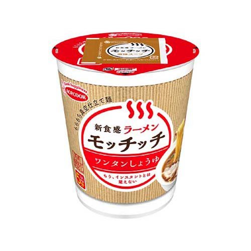 JAN 4901071296957 ラーメンモッチッチ ワンタンしょうゆ(12個入) エースコック株式会社 食品 画像