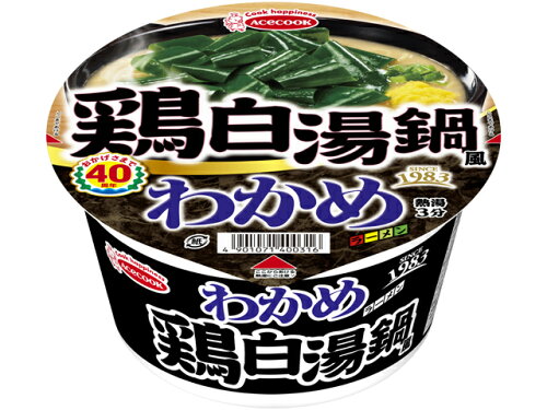 JAN 4901071400316 エースコック わかめラーメン　鶏白湯鍋風 エースコック株式会社 インテリア・寝具・収納 画像