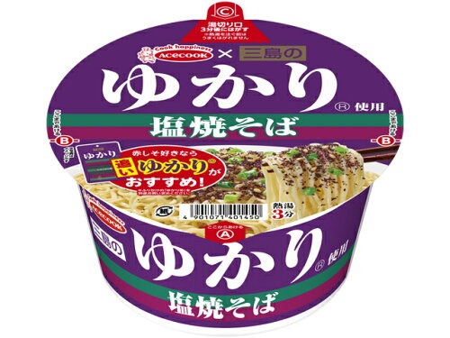 JAN 4901071401450 エースコック 三島のゆかり使用　塩焼そば エースコック株式会社 食品 画像