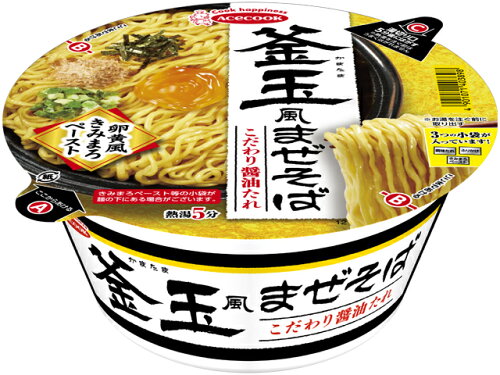 JAN 4901071403898 エースコック 釜玉風まぜそば エースコック株式会社 食品 画像