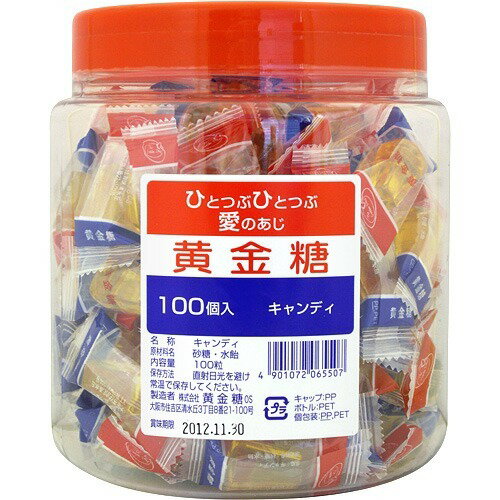 JAN 4901072065507 黄金糖 ポット容器入(100個入) 株式会社黄金糖 スイーツ・お菓子 画像