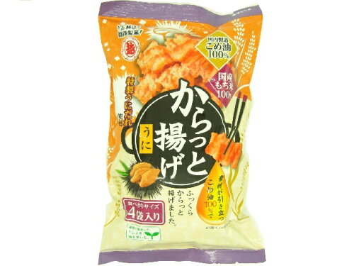 JAN 4901075012386 越後製菓 からっと揚げ うに 76g 越後製菓株式会社 スイーツ・お菓子 画像