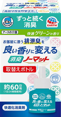 JAN 4901080081018 アース HT 消臭ノーマット取替グリーン 45ml アース製薬株式会社 日用品雑貨・文房具・手芸 画像