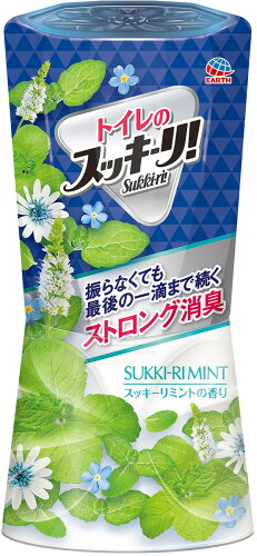 JAN 4901080649317 トイレのスッキーリ！ Sukki-ri！ 消臭芳香剤 スッキーリミントの香り(400ml) アース製薬株式会社 日用品雑貨・文房具・手芸 画像