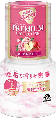 JAN 4901080690210 お部屋のスッキーリ！ Sukki-ri！ プレミアムコレクション ローズ＆フルーツの香り(400ml) アース製薬株式会社 日用品雑貨・文房具・手芸 画像