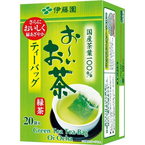 JAN 4901085049464 伊藤園 おーいお茶 抹茶入り緑茶 ティーバッグ(2.0g*20袋入) 株式会社伊藤園 水・ソフトドリンク 画像