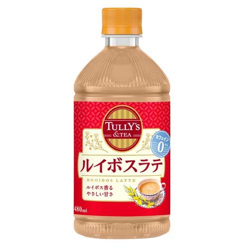 JAN 4901085651117 タリーズ ルイボスラテ カフェインゼロ ペットボトル(480ml×24本) 株式会社伊藤園 水・ソフトドリンク 画像