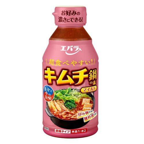 JAN 4901108016688 エバラ キムチ鍋の素 マイルド 300ml エバラ食品工業株式会社 食品 画像