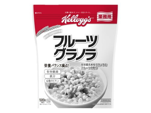 JAN 4901113551150 日本ケロッグ 業務用 フルーツグラノラ 500g 日本ケロッグ(同) 食品 画像