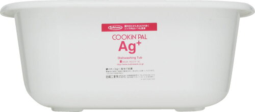 JAN 4901126164866 COOKINPAL アライオケ 7900ml ホワイト K-1648 岩崎工業株式会社 キッチン用品・食器・調理器具 画像