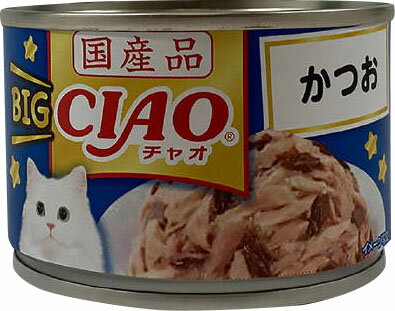 JAN 4901133071638 CIAO BIG CIAO缶 かつお(160g) いなば食品株式会社 ペット・ペットグッズ 画像