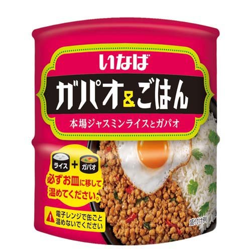 JAN 4901133785023 いなば ガパオ＆ごはん 本場ジャスミンライスとガパオ(1セット) いなば食品株式会社 食品 画像