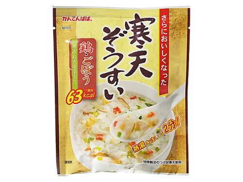 JAN 4901138886534 伊那食品工業 かんてんぱぱ 寒天ぞうすい 鶏・ごぼう 20.5g 伊那食品工業株式会社 食品 画像