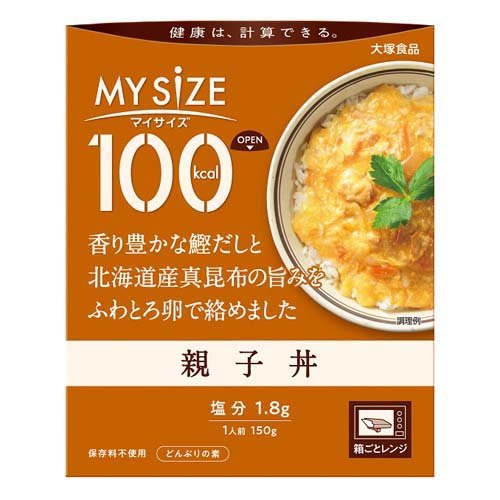 JAN 4901150110105 100kcal マイサイズ 親子丼 カロリーコントロール(150g*30箱セット) 大塚食品株式会社 画像