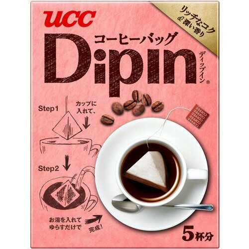 JAN 4901201116629 ユーシーシー上島珈琲 コーヒーバッグＤｉｐＩｎリッチなコク＆深い香り５Ｐ ユーシーシー上島珈琲株式会社 水・ソフトドリンク 画像