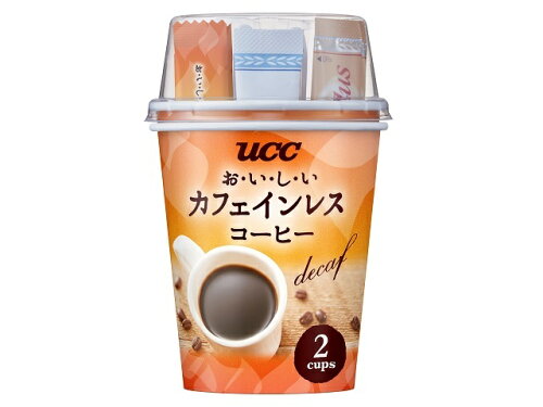 JAN 4901201127700 UCC カップコーヒー おいしいカフェインレスコーヒー 2人前 ユーシーシー上島珈琲株式会社 水・ソフトドリンク 画像