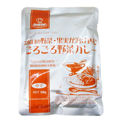 JAN 4901201138256 RCH 22品目ごろごろ野菜カレー 中辛 200g ユーシーシー上島珈琲株式会社 食品 画像