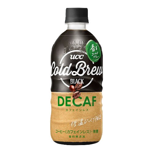 JAN 4901201143885 UCC COLD BREW DECAF ペット(500ml*24本入) ユーシーシー上島珈琲株式会社 水・ソフトドリンク 画像