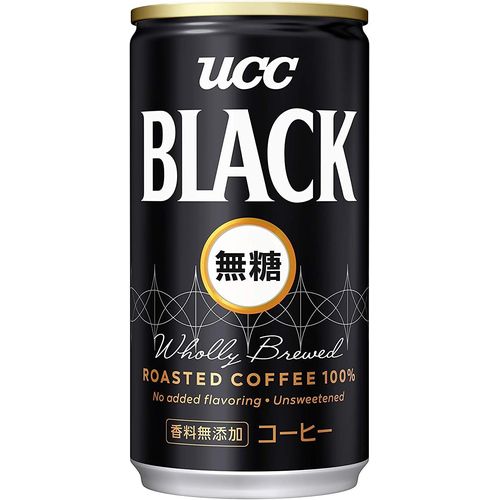 JAN 4901201233555 UCC ブラック無糖缶CRP 6缶パック 185X30 ユーシーシー上島珈琲株式会社 水・ソフトドリンク 画像