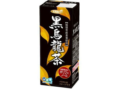 JAN 4901277255437 エルビー 黒烏龍茶 200ml 株式会社エルビー 水・ソフトドリンク 画像