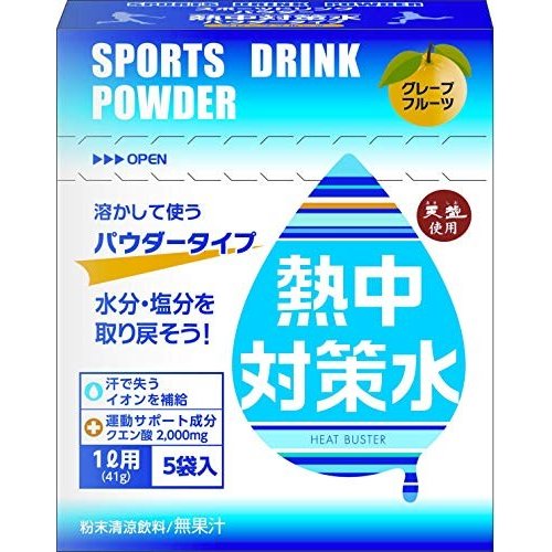 JAN 4901291090335 赤穂化成 熱中対策水 パウダータイプ 1L用 41g 赤穂化成株式会社 水・ソフトドリンク 画像