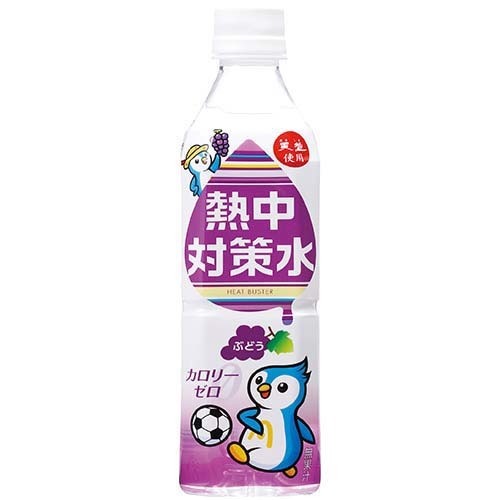 JAN 4901291991748 熱中対策水 ぶどう味(500ml*24本入) 赤穂化成株式会社 水・ソフトドリンク 画像