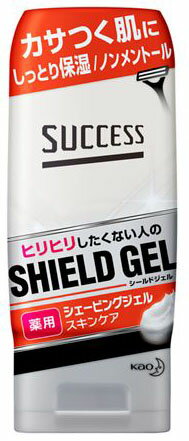 JAN 4901301043344 SUCCESS(サクセス) 薬用シェービングジェル スキンケアタイプ 180g 花王株式会社 美容・コスメ・香水 画像