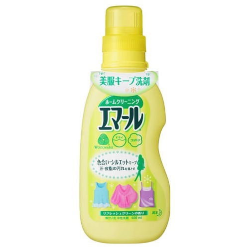 JAN 4901301234285 エマール リフレッシュグリーンの香り 本体(500mL) 花王株式会社 日用品雑貨・文房具・手芸 画像