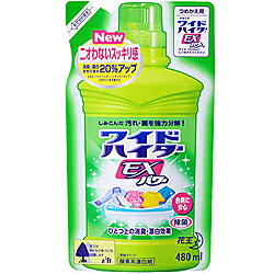 JAN 4901301235831 ワイドハイターEXパワー つめかえ用(480mL) 花王株式会社 日用品雑貨・文房具・手芸 画像