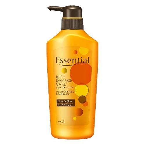 JAN 4901301292896 Essential(エッセンシャル) リッチダメージケアシャンプー480ml 花王株式会社 美容・コスメ・香水 画像