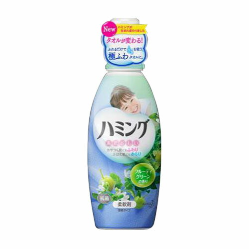 JAN 4901301306593 ハミング フルーティグリーンの香り 本体(600mL) 花王株式会社 日用品雑貨・文房具・手芸 画像