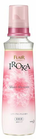 JAN 4901301378729 フレア フレグランス IROKA 柔軟剤 シアーブロッサムの香り 本体(570ml) 花王株式会社 日用品雑貨・文房具・手芸 画像