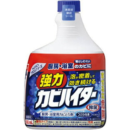 JAN 4901301506184 花王 強力カビハイタースつけかえ用 1L 花王株式会社 日用品雑貨・文房具・手芸 画像