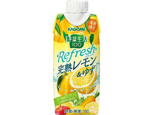 JAN 4901306007693 カゴメ ＹＳリフレッシュ完熟レモンゆず３３０ｍｌ カゴメ株式会社 水・ソフトドリンク 画像