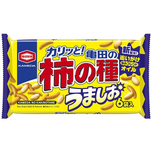 JAN 4901313228951 亀田製菓 亀田の柿の種 うましお 150g 亀田製菓株式会社 スイーツ・お菓子 画像