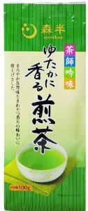 JAN 4901321123514 森半 ゆたかに香る煎茶 100g 共栄製茶株式会社 日用品雑貨・文房具・手芸 画像