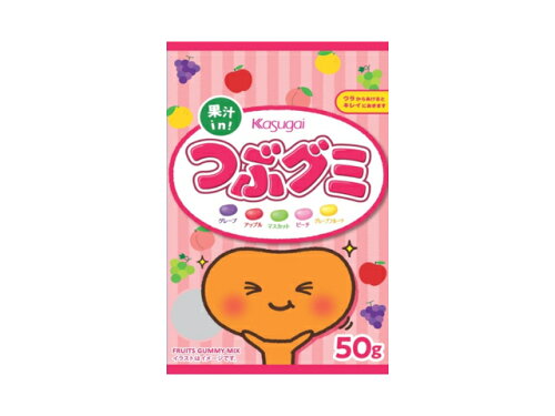 JAN 4901326043336 春日井製菓 つぶグミ 50g 春日井製菓株式会社 スイーツ・お菓子 画像