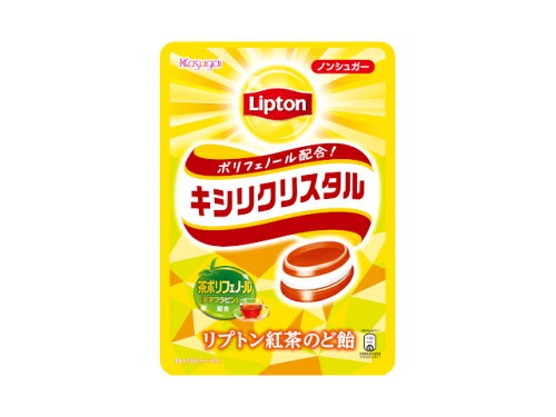 JAN 4901326130395 春日井製菓 キシリクリスタル リプトン紅茶のど飴 58g 春日井製菓株式会社 スイーツ・お菓子 画像