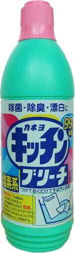 JAN 4901329190365 カネヨキッチンブリーチ 600ml カネヨ石鹸株式会社 日用品雑貨・文房具・手芸 画像