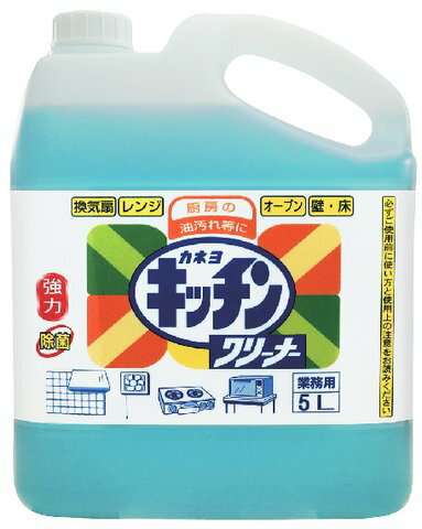 JAN 4901329220178 カネヨ キッチンクリーナー 5L カネヨ石鹸株式会社 日用品雑貨・文房具・手芸 画像