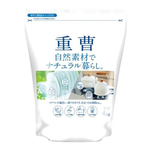 JAN 4901329290836 カネヨ石鹸 ナチュラル暮らし 重曹 4kg カネヨ石鹸株式会社 日用品雑貨・文房具・手芸 画像