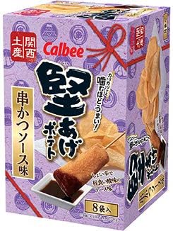 JAN 4901330569686 堅あげポテト～串カツソース味～ 026 カルビー株式会社 スイーツ・お菓子 画像