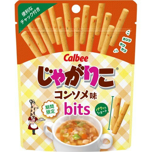 JAN 4901330577995 カルビー ３４ｇじゃがりこコンソメ味ｂｉｔｓ カルビー株式会社 スイーツ・お菓子 画像