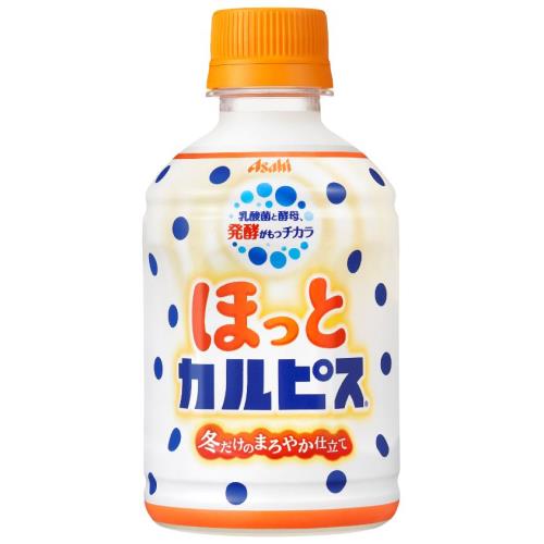 JAN 4901340062948 アサヒ飲料 ２１「ほっとカルピス」ＰＥＴ２８０ｍｌ アサヒ飲料株式会社 水・ソフトドリンク 画像