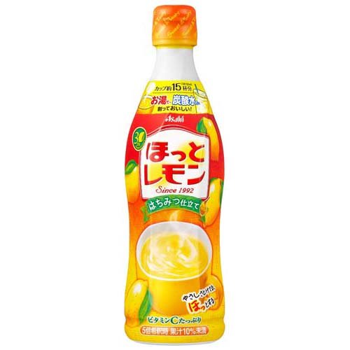 JAN 4901340070134 アサヒ飲料 ２２ほっとレモン希釈用プラ４７０ｍｌ アサヒ飲料株式会社 水・ソフトドリンク 画像