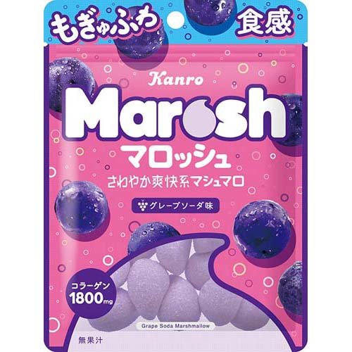 JAN 4901351020678 カンロ マロッシュ グレープソーダ味(50g) カンロ株式会社 スイーツ・お菓子 画像