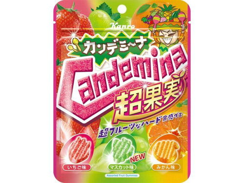 JAN 4901351022726 カンロ カンデミーナグミ 超果実 72g カンロ株式会社 スイーツ・お菓子 画像